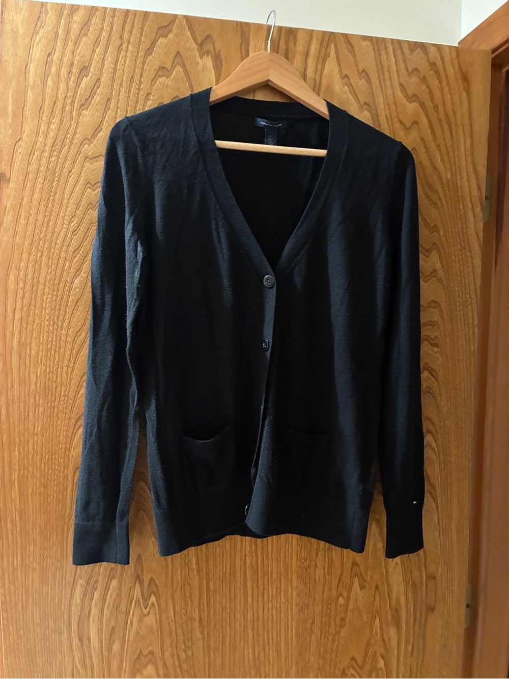 🖤 Tommy Hilfiger L/S Black Sweater